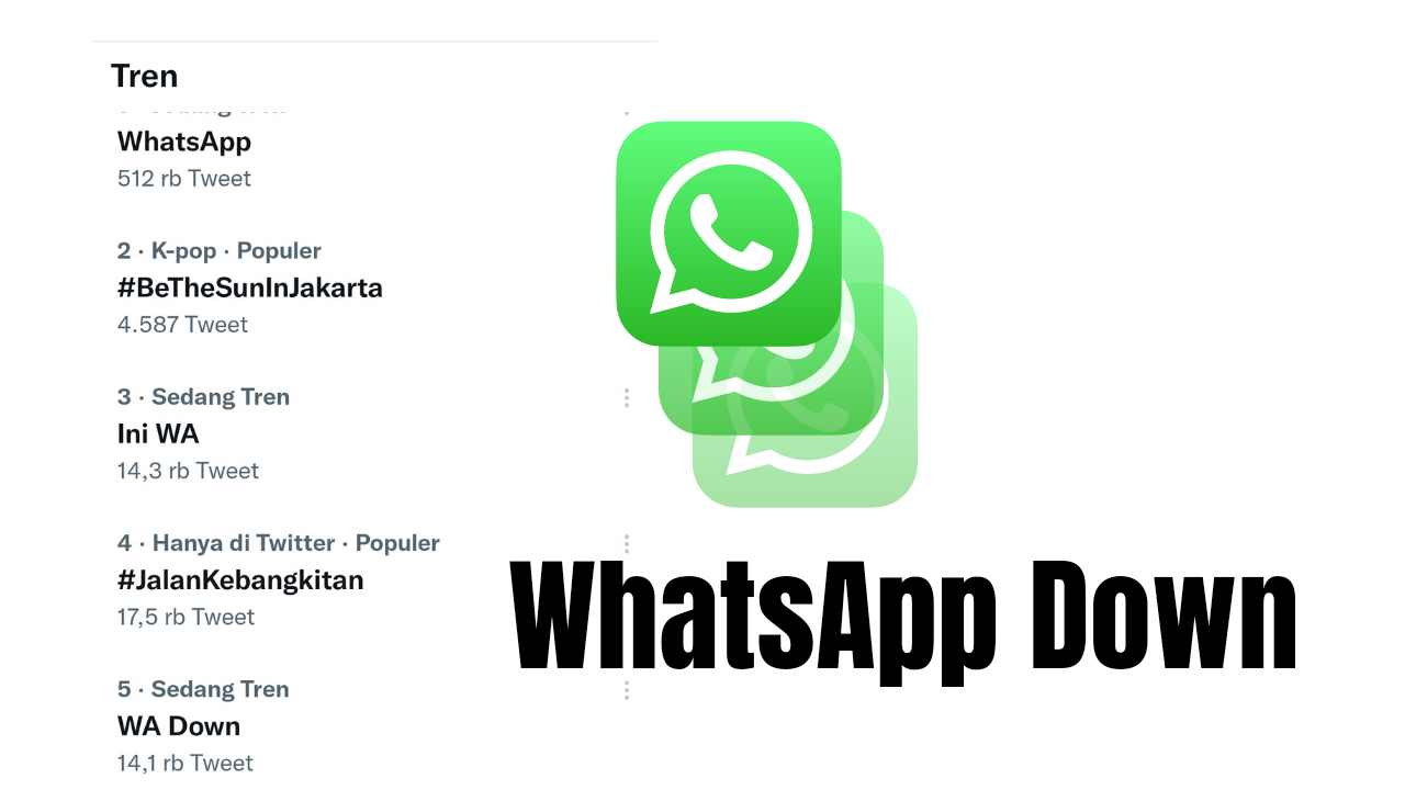Whatsapp Error waktu lalu