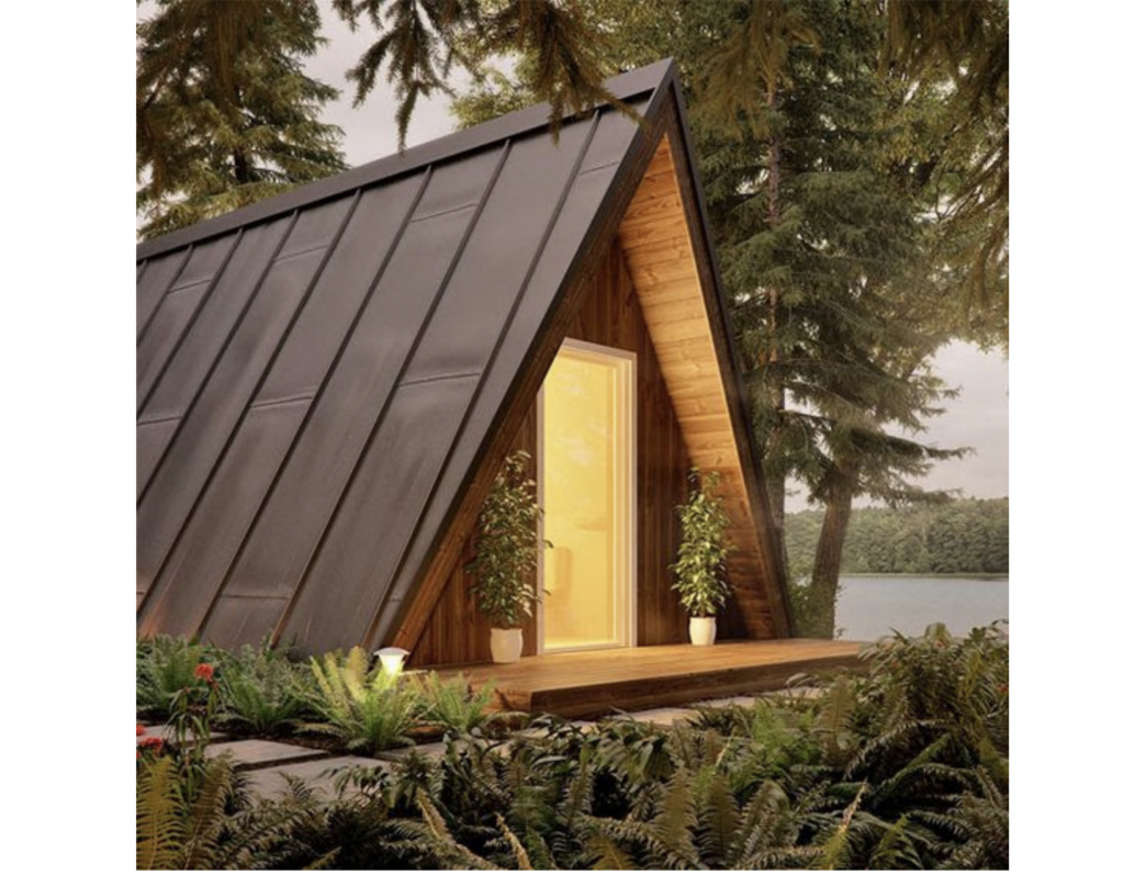 5 Referensi Bangun Rumah Budget 100 Jutaan 19 , bangun rumah A-Frame House