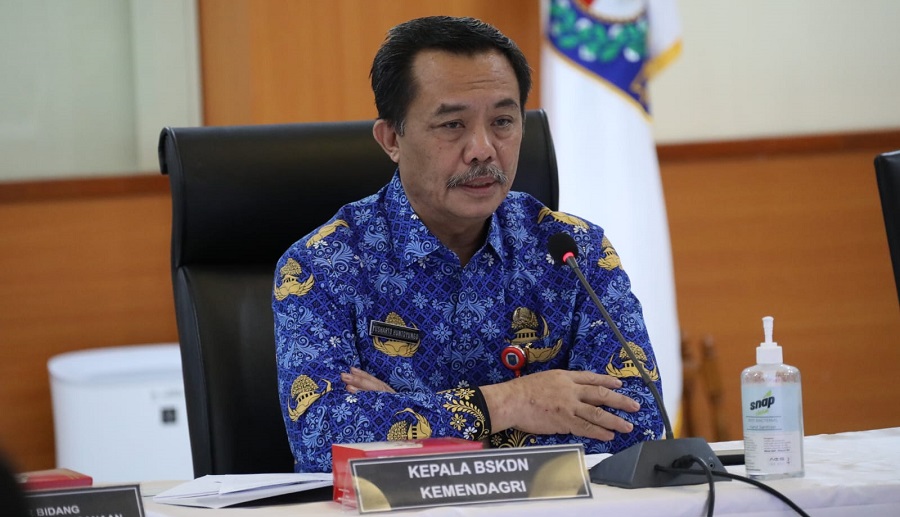 BSKDN Kemendagri Menyusun Kajian Strategis Terkait Model Inovasi Daerah Untuk Meningkatkan Pendapatan Asli Daerah 15 , BSKDN Kemendagri Kepala BSKDN Kemendagri Yusharto Huntoyungo