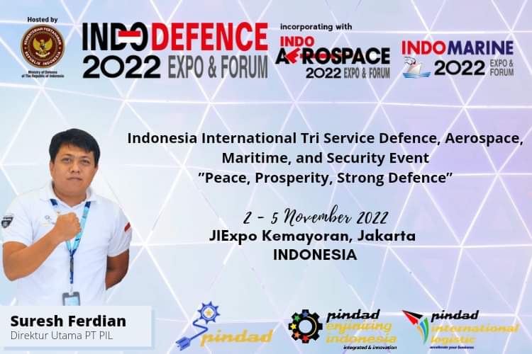 PT Pindad International Logistic Menggelar Indo Defence 2022