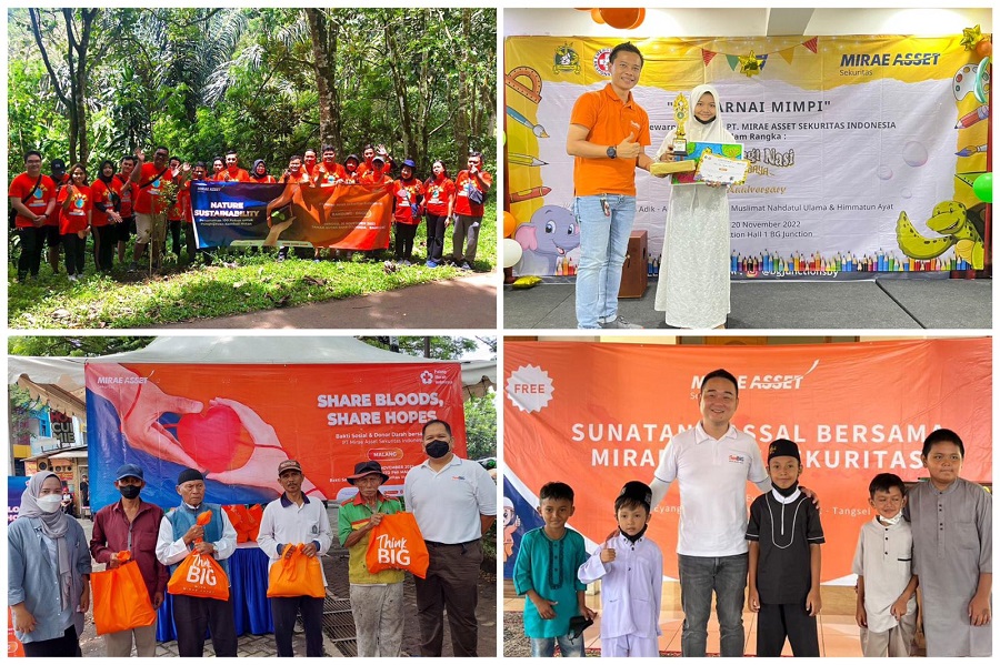 Mirae Asset Sekuritas Indonesia menggelar kegiatan CSR di 5 Cabang, Untuk Bantu Masyarakat Sekitar 15 , Mirae Asset CSR Office Education PT Mirae Asset Sekuritas Indonesia di Bandung, Surabaya, Malang, dan Ciputat