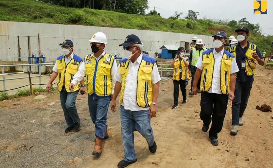 Menteri Basuki Hadimuljono Melakukan Kunjungan Kerja, Meninjau Bendungan Sadawarna di Kabupaten Subang dan Sumedang 15 , Menteri Basuki Menteri Basuki Hadimuljono