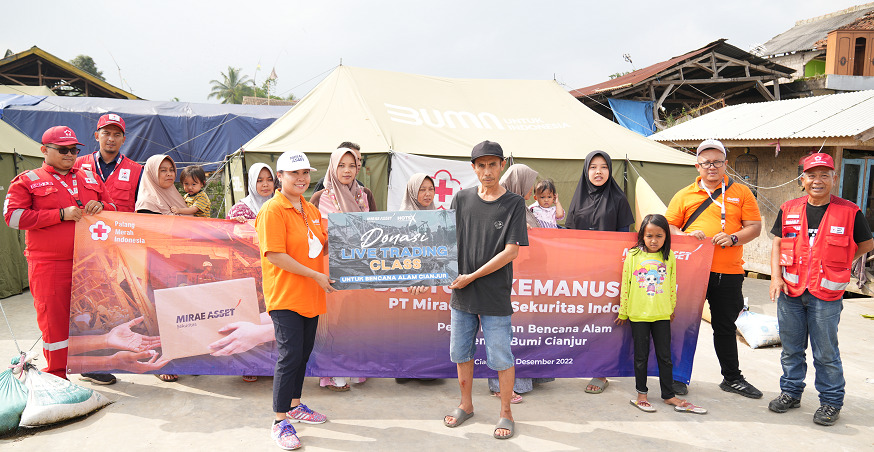 Mirae Asset Sekuritas Menyerahka 250 Paket Bantuan Kepada Warga Korban Gempa Bumi Cianjur 15 , Mirae Asset Sekuritas Mirae Asset Sekuritas