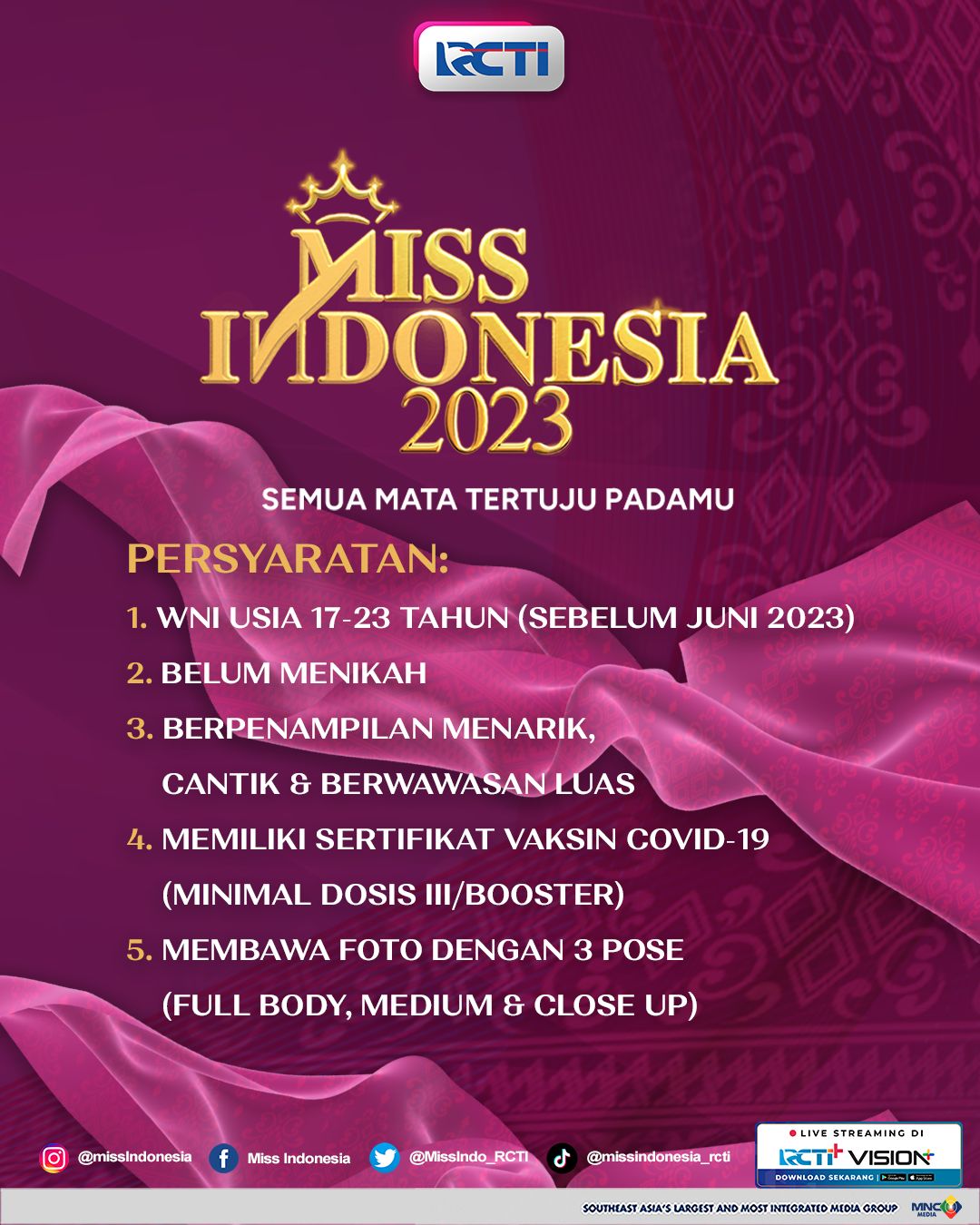 Audisi Miss Indonesia