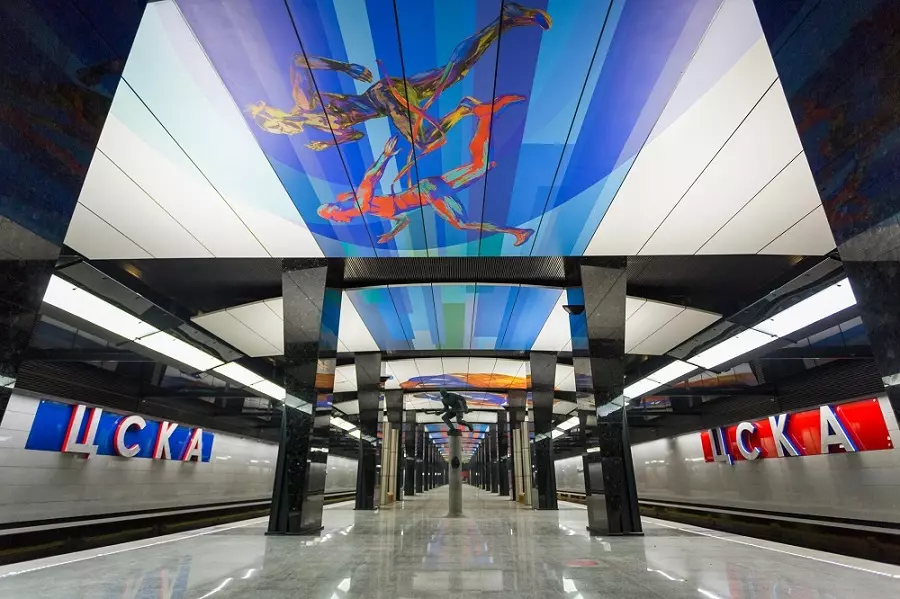 Metro Moskwa: Lin Lingkar Besar Menjadi Sistem Kereta Bawah Tanah Terpanjang di Dunia 16 , Moskwa Metro Moskwa, Lin Lingkar Besar