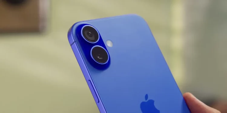 Spesifikasi iPhone 16