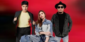 Aldi Taher, Julia Vio, dan DJ Ronny dalam grup 3Rasa siap meriahkan HUT Bhayangkara ke-79. (Dok. Istimewa)