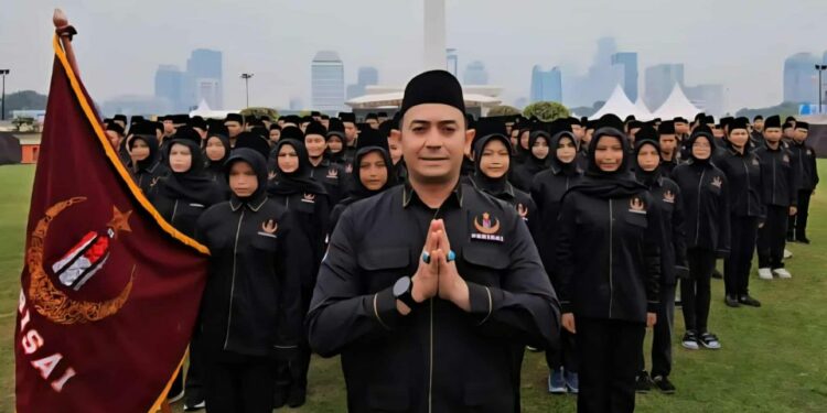 Perisai Syarikat Islam mengumumkan kesiapannya untuk memobilisasi 1.000 personel relawan dari anggotanya ke Palestina. (Dok. Istimewa)