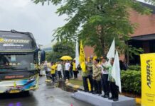 Adira Finance Berangkatkan 300 Peserta Mudik Gratis Lewat Program KURMA 2026