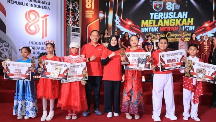 Mayjen Krido Pramono rayakan HUT ke-81 RI lewat panggung musik Teruslah Melangkah untuk Merah Putih. (Dok. Istimewa)