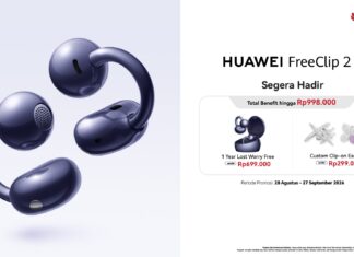 Huawei Hadirkan HUAWEI FreeClip 2 S, TWS Open-Ear dengan Desain Premium dan Fitur AI HUAWEI FreeClip 2 S