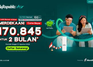 Merdeka Internetan! MyRepublic Fiber Tebar Promo Spesial Rp17.845 untuk Koneksi Tanpa Batas MyRepublic