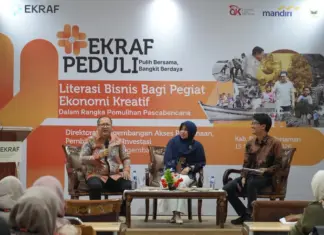 Bangkit Pascabencana, Kemenekraf Bekali 50 Pelaku Ekraf Padang Pariaman Literasi Bisnis kemenkraf