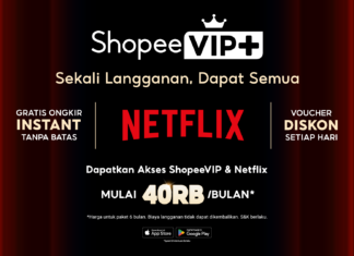 ShopeeVIP+ Hadirkan Pengalaman Serba Lengkap, Kini Dilengkapi Akses Netflix ShopeeVIP+