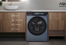 Mesin Cuci AQUA Color 7 Andalkan Smart Dosing dan AI Aqua