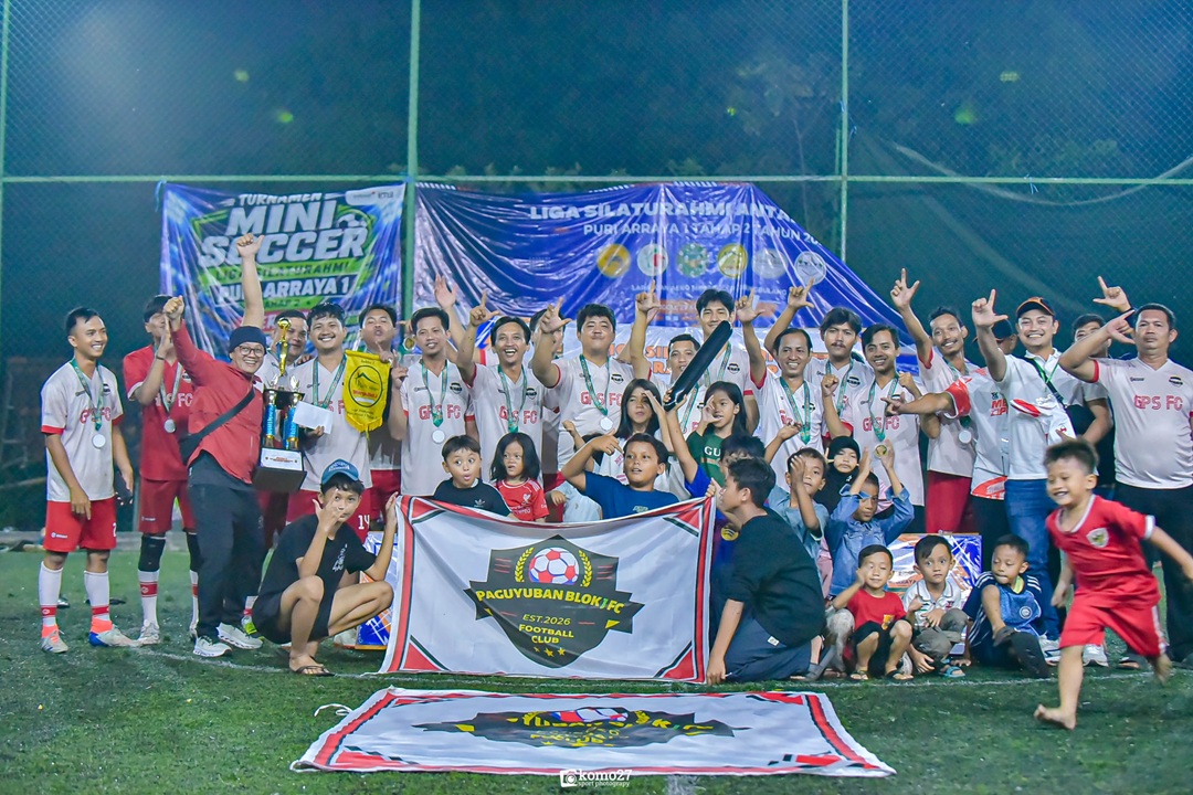 Sektor J berhasil meraih Juara 1 Liga Silaturahmi Puri Arraya 1 Tahap 2 Tahun 2026 1 , Liga Silaturahmi, Binomedia